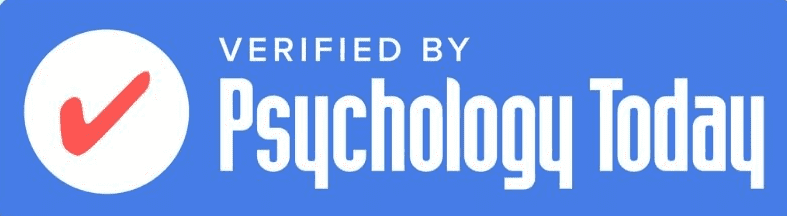 A blue banner with the text 'Verified by Psycholo...'.