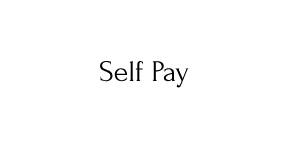 Text image displaying the words 'Self Pay'.